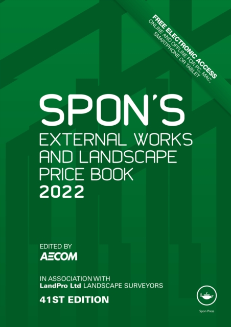 Spon's External Works and Landscape Price Book 2022, PDF eBook