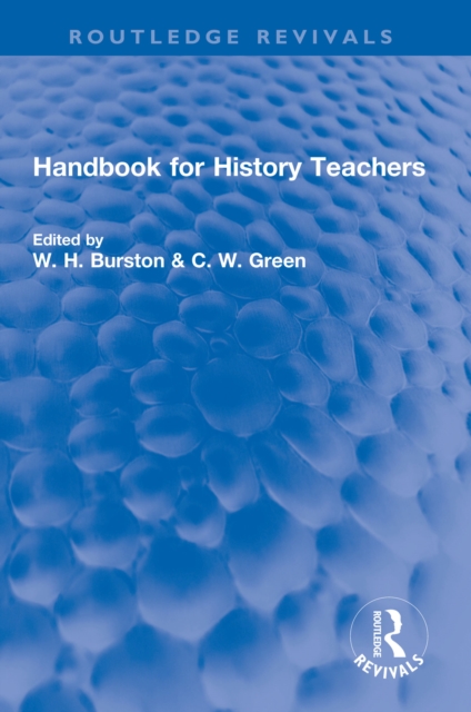 Handbook for History Teachers, PDF eBook