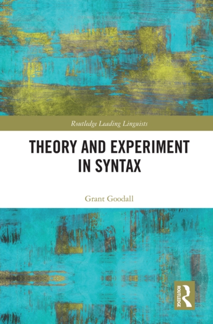 Theory and Experiment in Syntax, EPUB eBook