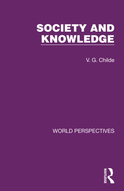 Society and Knowledge, EPUB eBook