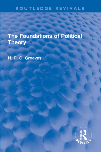 The Foundations of Political Theory, PDF eBook