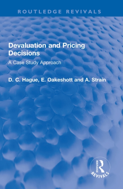 Devaluation and Pricing Decisions : A Case Study Approach, PDF eBook