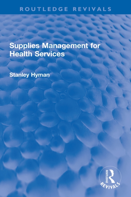 Supplies Management for Health Services, PDF eBook