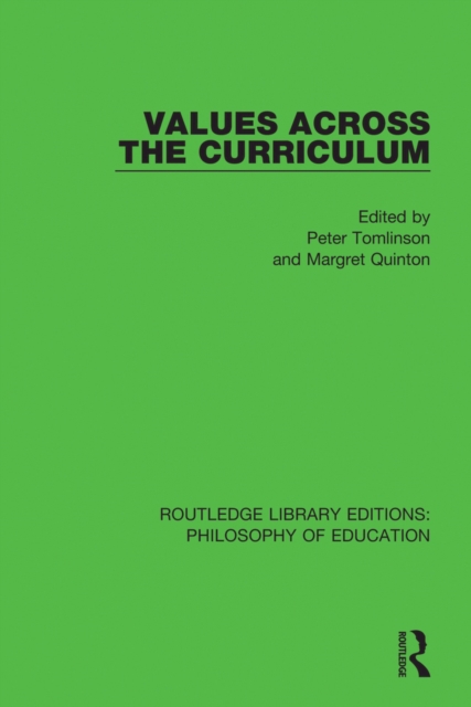 Values Across the Curriculum, PDF eBook