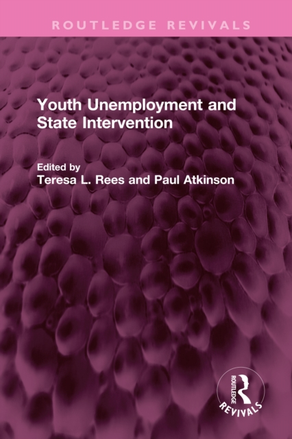 Youth Unemployment and State Intervention, EPUB eBook