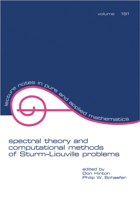 Spectral Theory & Computational Methods of Sturm-Liouville Problems, PDF eBook