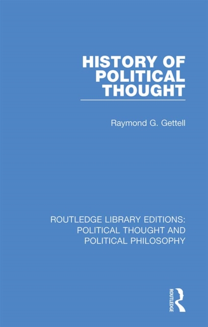 History of Political Thought, PDF eBook