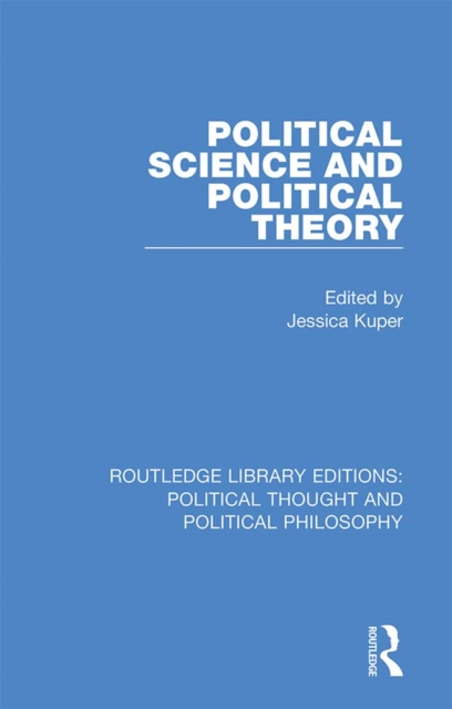 Political Science and Political Theory, PDF eBook