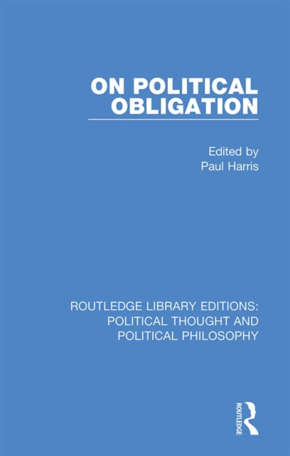 On Political Obligation, EPUB eBook
