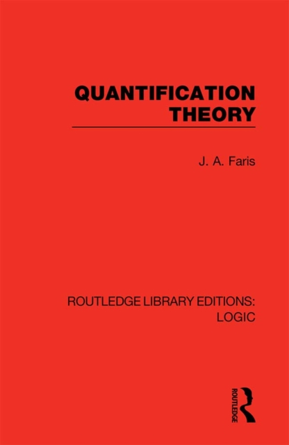 Quantification Theory, EPUB eBook