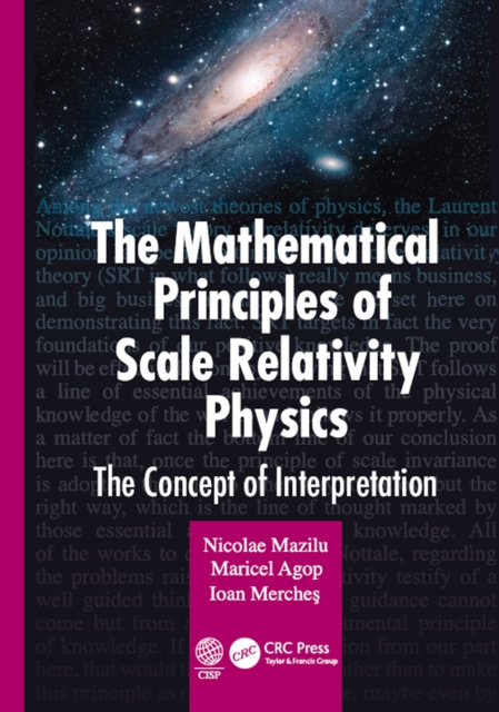The Mathematical Principles of Scale Relativity Physics : The Concept of Interpretation, PDF eBook
