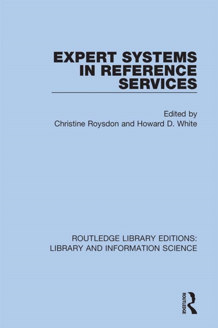Expert Systems in Reference Services, PDF eBook