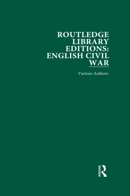 Routledge Library Editions: English Civil War, PDF eBook