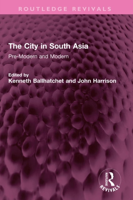 The City in South Asia : Pre-Modern and Modern, PDF eBook