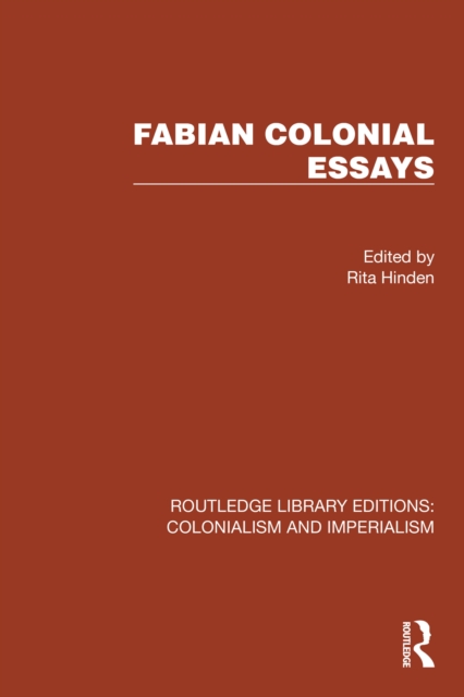 Fabian Colonial Essays, PDF eBook