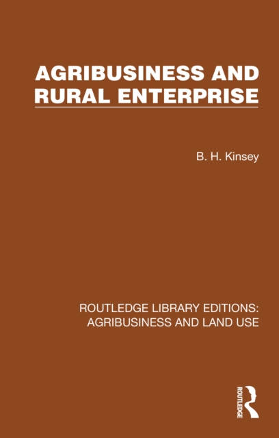 Agribusiness and Rural Enterprise, PDF eBook