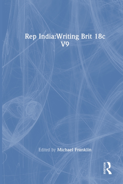 Representing India : Volume iX, PDF eBook