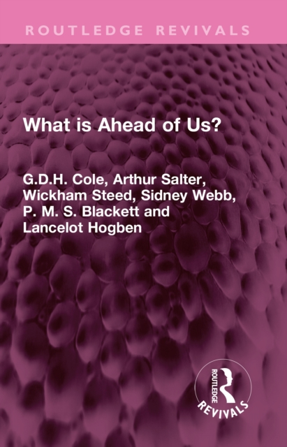 What is Ahead of Us?, PDF eBook