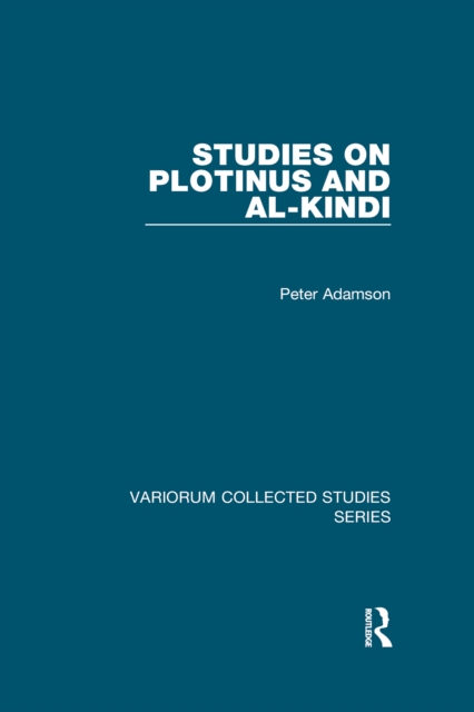 Studies on Plotinus and al-Kindi, PDF eBook