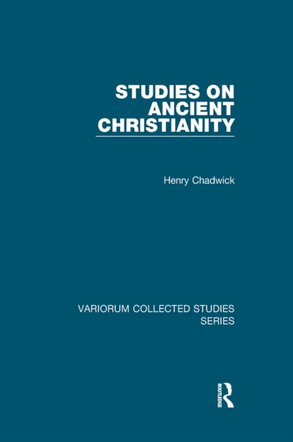 Studies on Ancient Christianity, PDF eBook