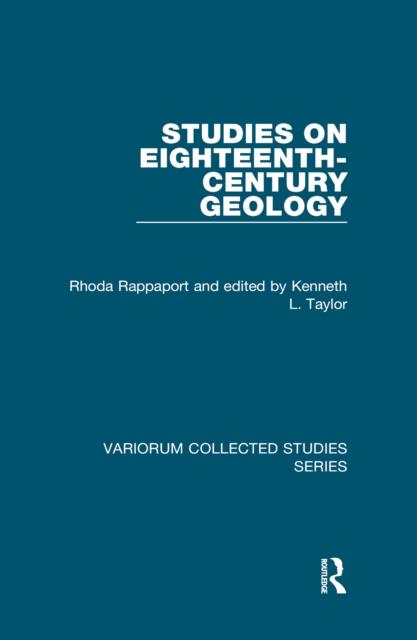 Studies on Eighteenth-Century Geology, EPUB eBook
