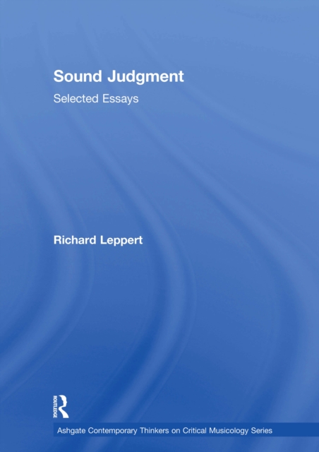 Sound Judgment : Selected Essays, EPUB eBook
