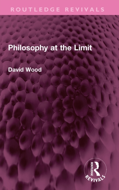Philosophy at the Limit, EPUB eBook