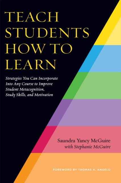 Teach Students How to Learn : Strategies You Can Incorporate Into Any Course to Improve Student Metacognition, Study Skills, and Motivation, PDF eBook