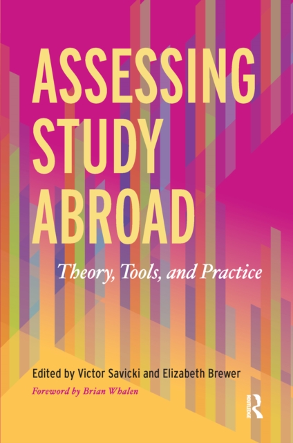 Assessing Study Abroad : Theory, Tools, and Practice, PDF eBook
