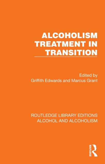 Alcoholism Treatment in Transition, EPUB eBook