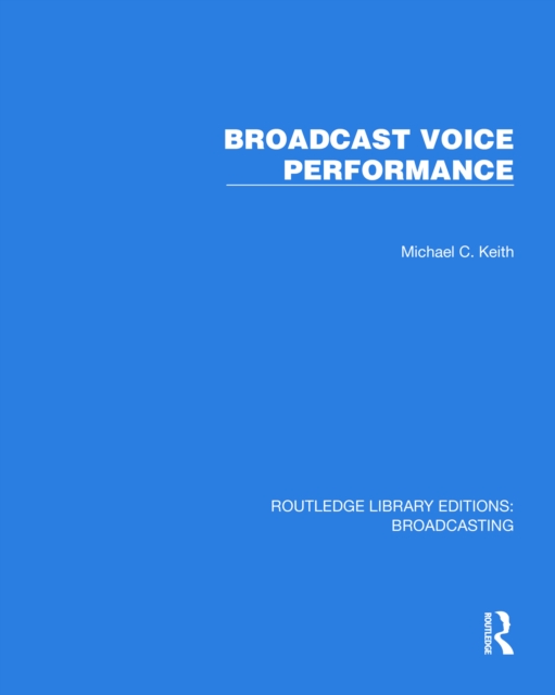 Broadcast Voice Performance, EPUB eBook