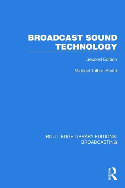 Broadcast Sound Technology, EPUB eBook
