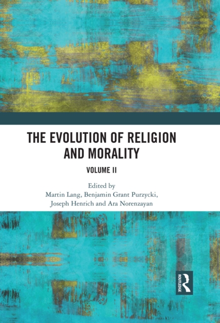 The Evolution of Religion and Morality : Volume II, PDF eBook