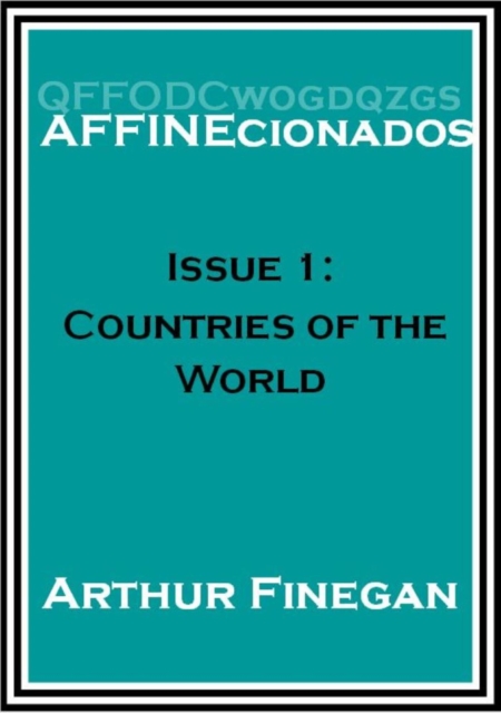 Affinecionados 1: Countries of the World, EPUB eBook