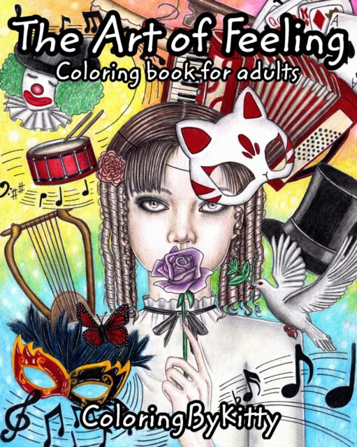 ColoingByKitty : The Art of Feeling, Paperback / softback Book