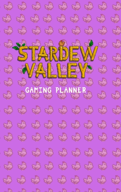 Stardew Valley Gaming Planner and Checklist in Purple, Hardback Book
