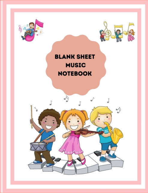 Blank Sheet Music Notebook, Paperback / softback Book