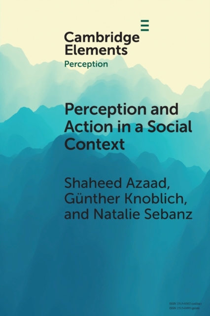 Perception and Action in a Social Context, Paperback / softback Book