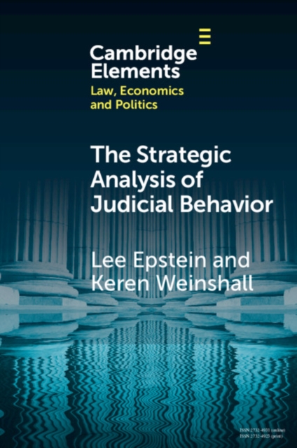 The Strategic Analysis of Judicial Behavior : A Comparative Perspective, EPUB eBook