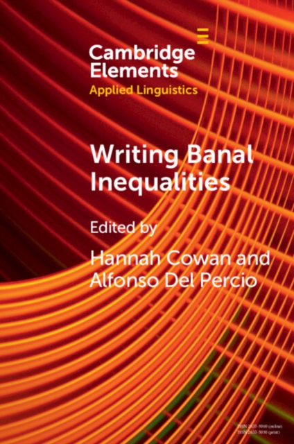 Writing Banal Inequalities : How to Fabricate Stories Which Disrupt, PDF eBook