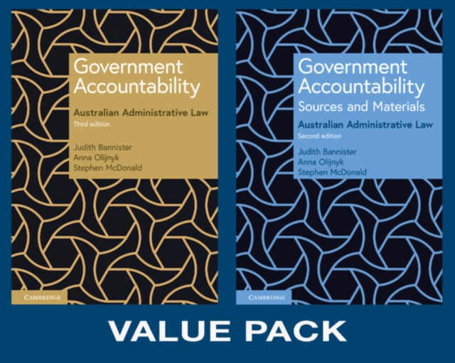 Government Accountability Value Pack 2 : Principles 3rd ed + Sources & Materials 2nd ed, Quantity pack Book