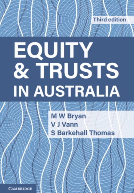 Equity and Trusts in Australia, PDF eBook