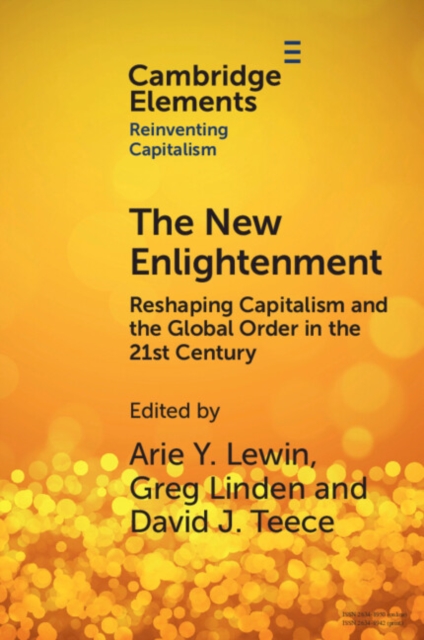 New Enlightenment : Reshaping Capitalism and the Global Order in the 21st Century, EPUB eBook