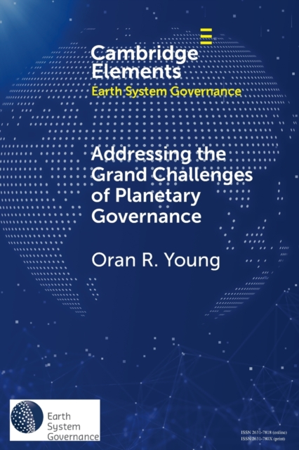 Addressing the Grand Challenges of Planetary Governance : The Future of the Global Political Order, Paperback / softback Book