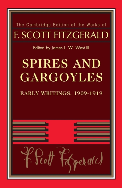 Spires and Gargoyles : Early Writings, 1909-1919, Paperback / softback Book