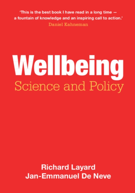 Wellbeing : Science and Policy, PDF eBook