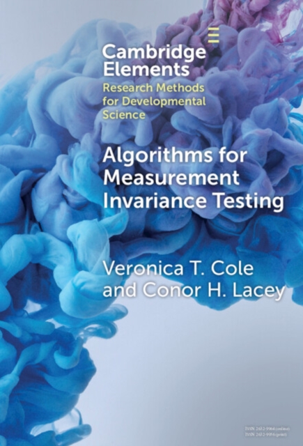 Algorithms for Measurement Invariance Testing : Contrasts and Connections, PDF eBook