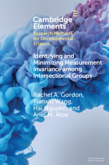 Identifying and Minimizing Measurement Invariance among Intersectional Groups : The Alignment Method Applied to Multi-category Items, EPUB eBook