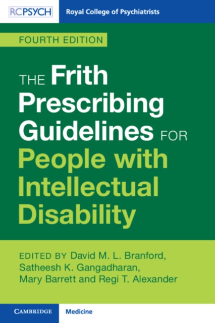 The Frith Prescribing Guidelines for People with Intellectual Disability, Paperback / softback Book