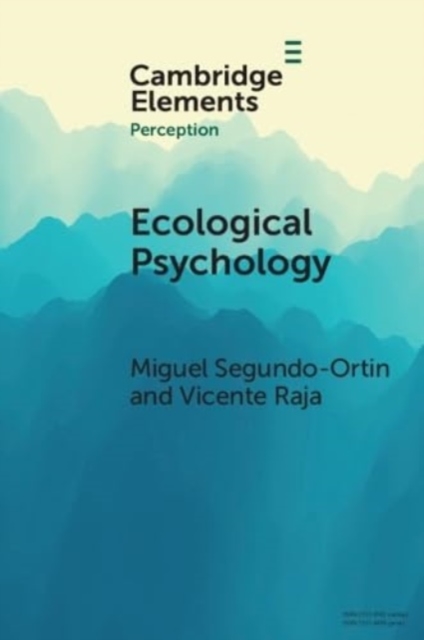 Ecological Psychology, Paperback / softback Book